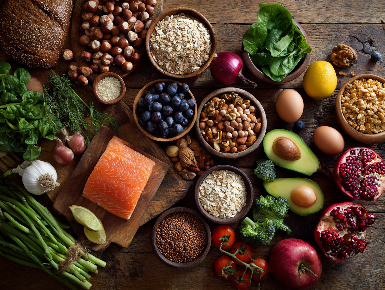 Планування тижневого меню з різноманітними здоровими стравами розкладеними по днях